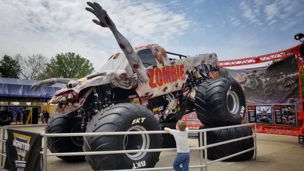 Monster Jam trucks invade Cedar Point; new attraction features a