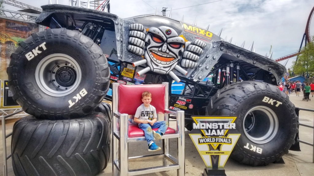 Monster Jam trucks invade Cedar Point; new attraction features a